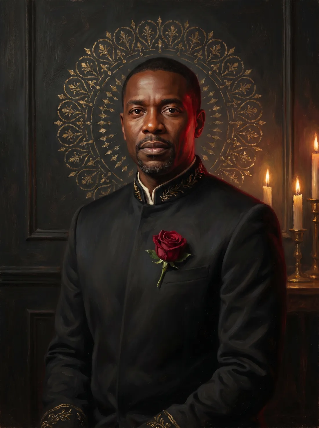 Portrait of King Otis Bernard Smith Jr., founder of Kingdom Minded Academy