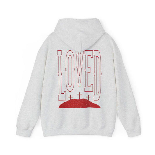 Loved Crosses Hoodie - Gray